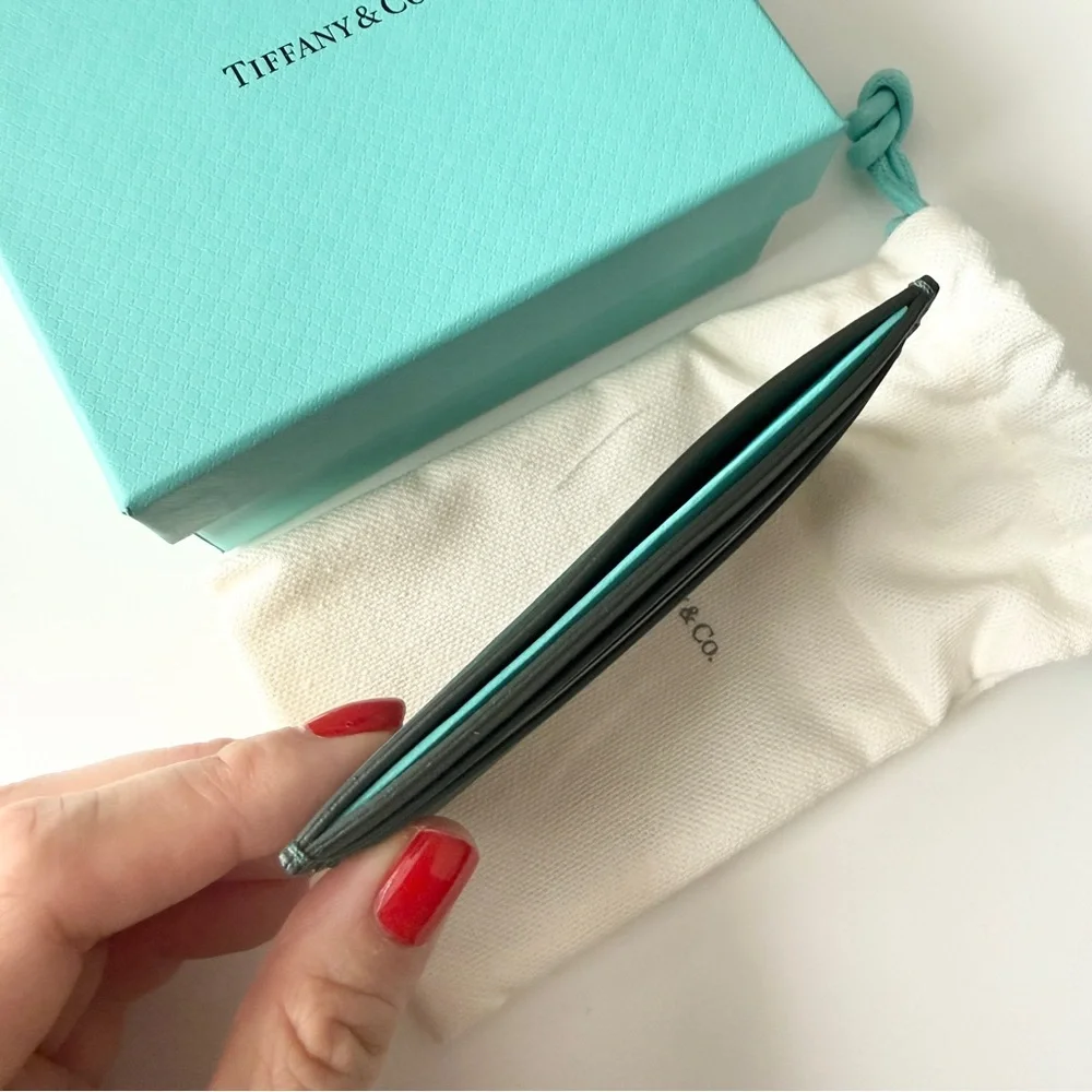 Tiffany & Co. Leather Card Holder - Picture 5 of 5